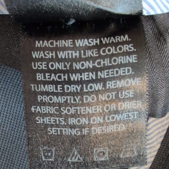 Haggar Classic Charcoal Gray Straight Fit Dress Pants 38 x 30     P175 - Picture 9 of 9